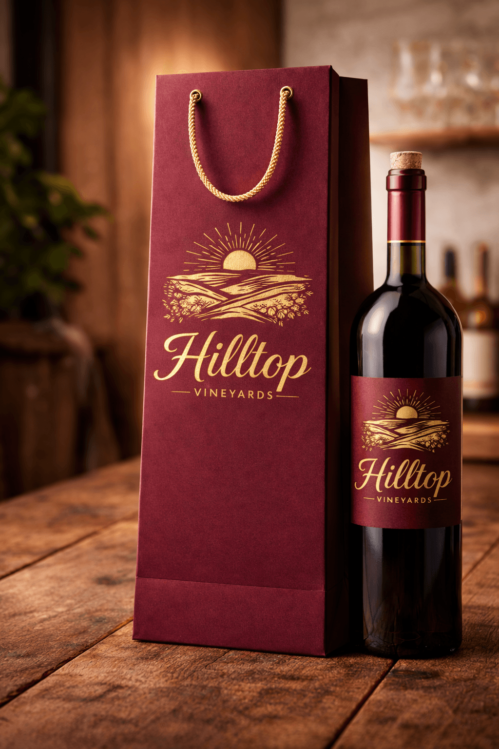 Wine Paper Bag thumbnail 2