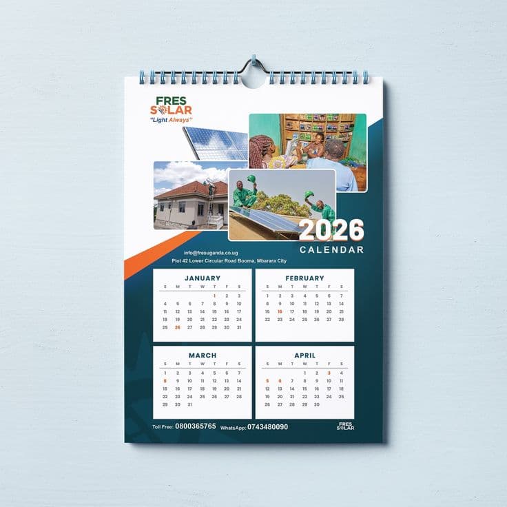 A3 Wall Calendar thumbnail 3