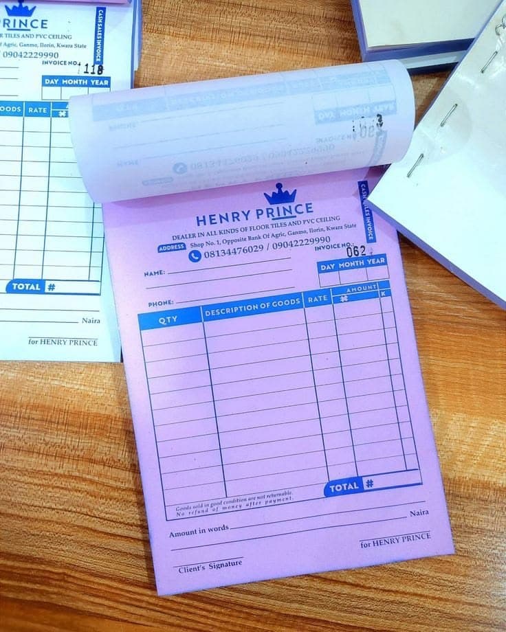 Invoice Receipt thumbnail 2