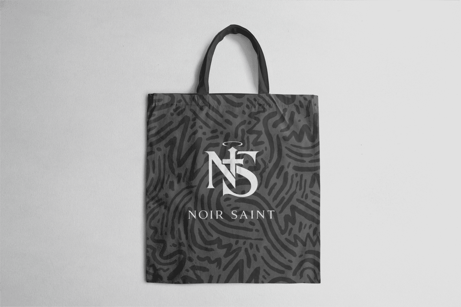 Canvas tote bag with full-colour sublimated design